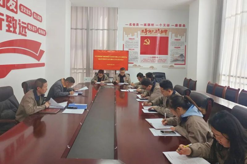朝開公司黨支部召開2024年度組織生活會(huì)暨民主評議黨員會(huì)議