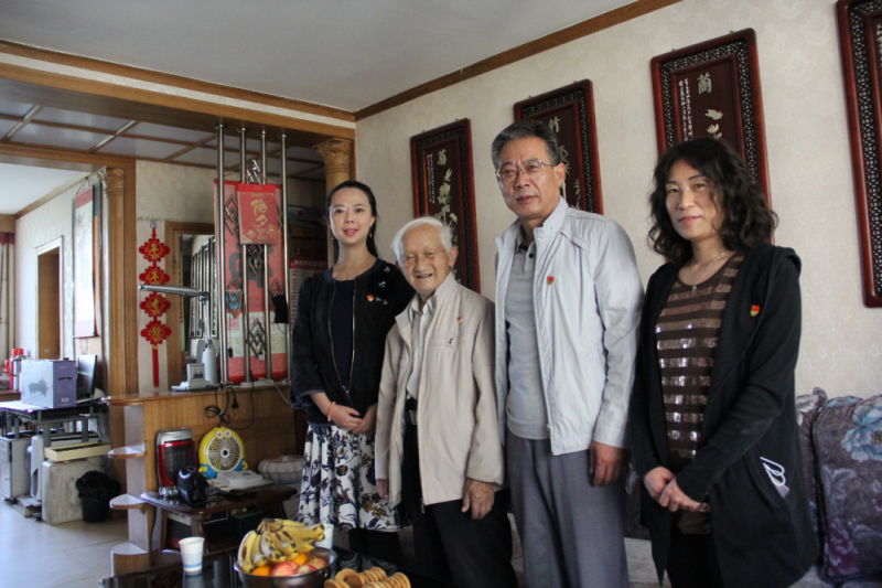 中共青海省第三建筑工程有限公司支部委員會開展“走訪慰問暖人心，紅色精神永傳承”活動