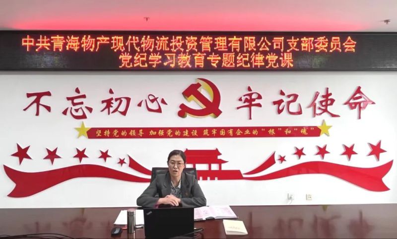 嚴(yán)明紀(jì)律作風(fēng) 永葆政治本色——集團(tuán)黨委書記、董事長劉玲同志講授專題紀(jì)律黨課
