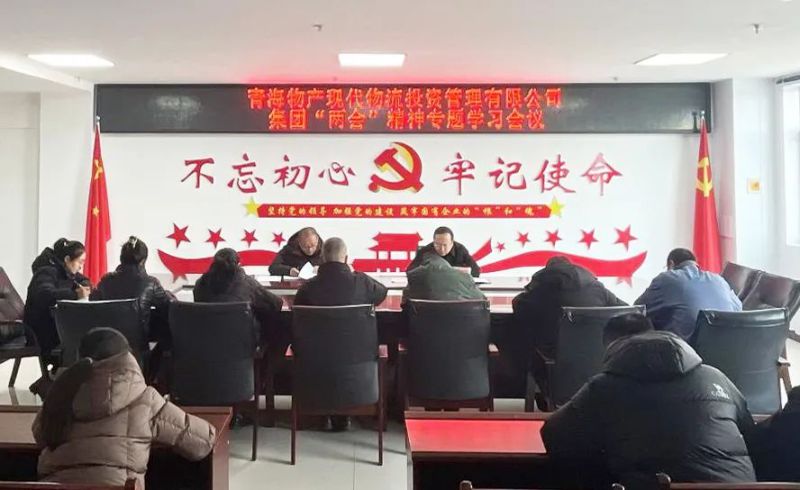 錨定目標(biāo)鼓干勁 砥礪前行齊奮進(jìn)——現(xiàn)代物流公司召開集團(tuán)“兩會”精神專題學(xué)習(xí)會議