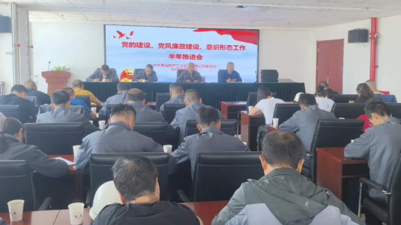 工投公司黨委召開黨的建設(shè)、黨風(fēng)廉政建設(shè)、意識(shí)形態(tài)工作半年推進(jìn)會(huì)