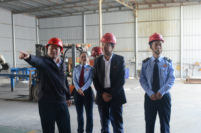 西寧市稅務局黨委書記、局長劉興華蒞臨 青海物產(chǎn)工業(yè)投資有限公司調(diào)研