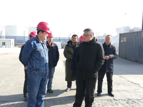 集團(tuán)黨委書記、董事長(zhǎng)王玉輝同志到工投公司考察調(diào)研