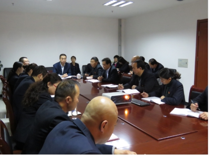 集團(tuán)黨委成員、紀(jì)委書記李志明來(lái)我司宣講黨的十九大精神